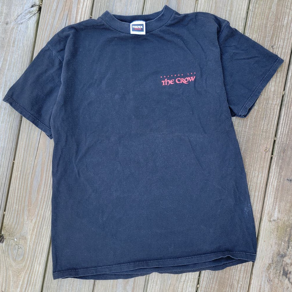 Vintage RARE 1994 The Crow Movie T-Shirt Brandon Lee XL Tultex - Picture 3 of 4